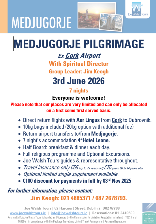Medjugorje Pilgrimage 2026