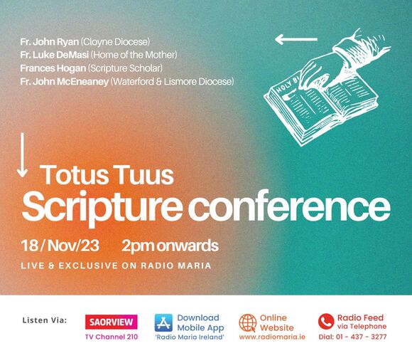 Totus Tuus Scripture Conference Totus Tuus Scripture Conference