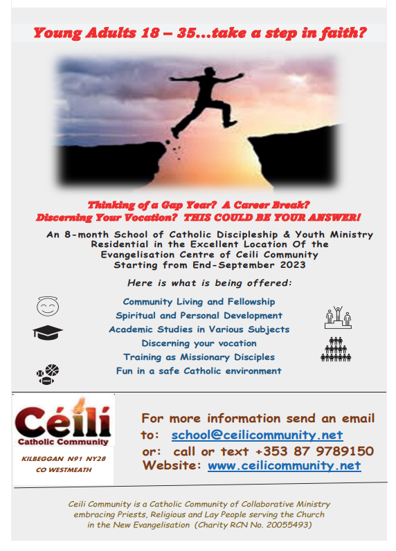 Céilí Catholic Community 2023 - 2024